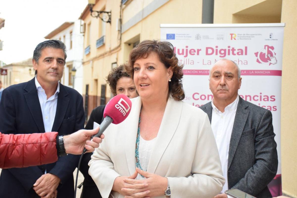 Patricia Franco, consejera de Economía, Empresas y Empleo de la Junta de Castilla-La Mancha.