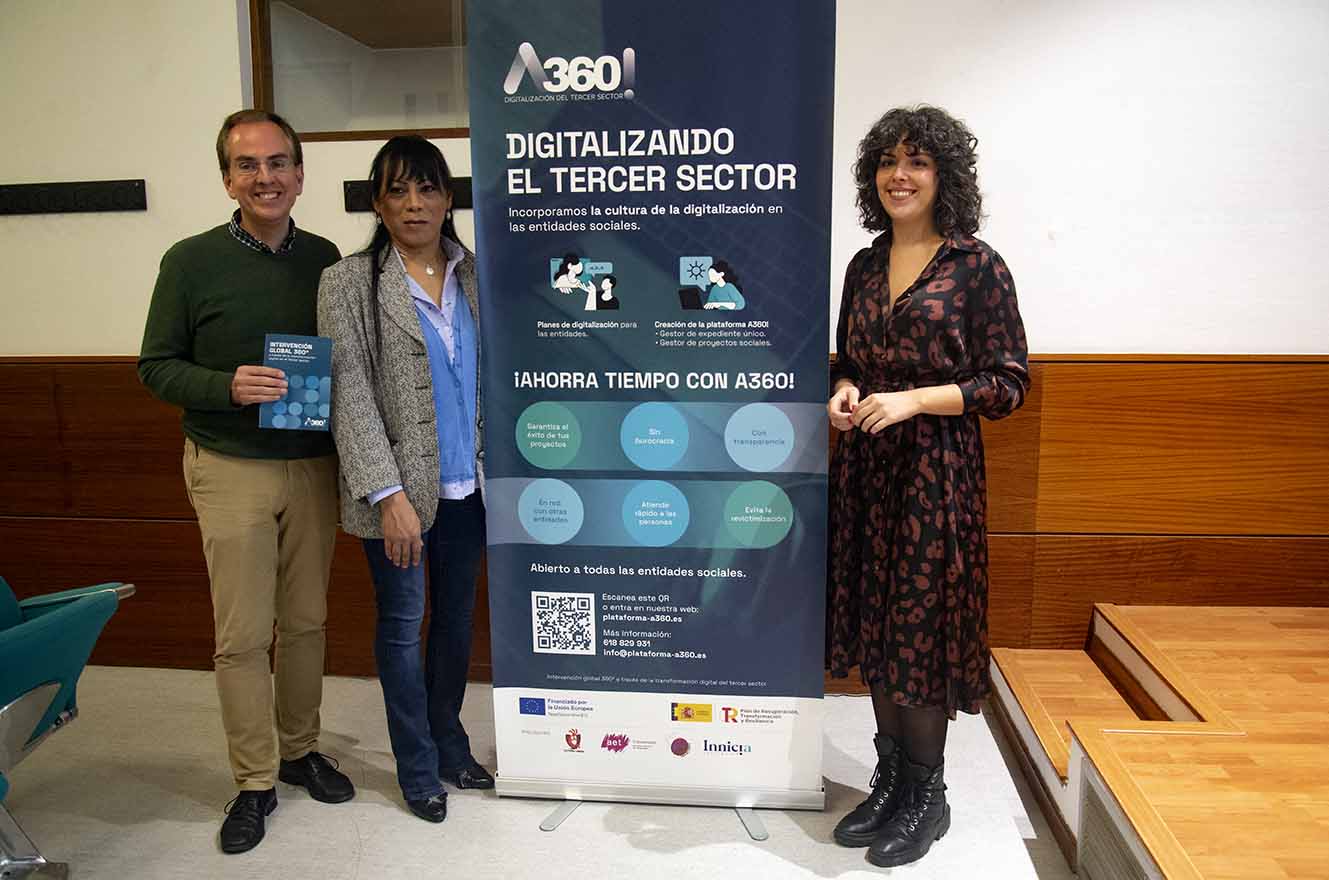 A360!, un proyecto para reducir la brecha digital en el tercer sector. Foto: Rebeca Arango.