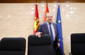 El consejero de Hacienda de Castilla-La Mancha, Juan Alfonso Ruiz Molina.