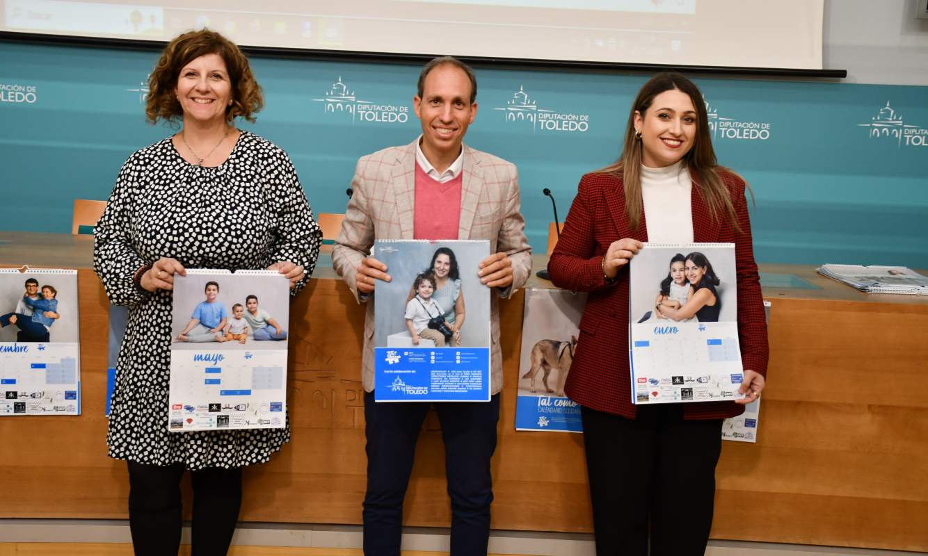 Acto de presentación del calendario de TEA Talavera.