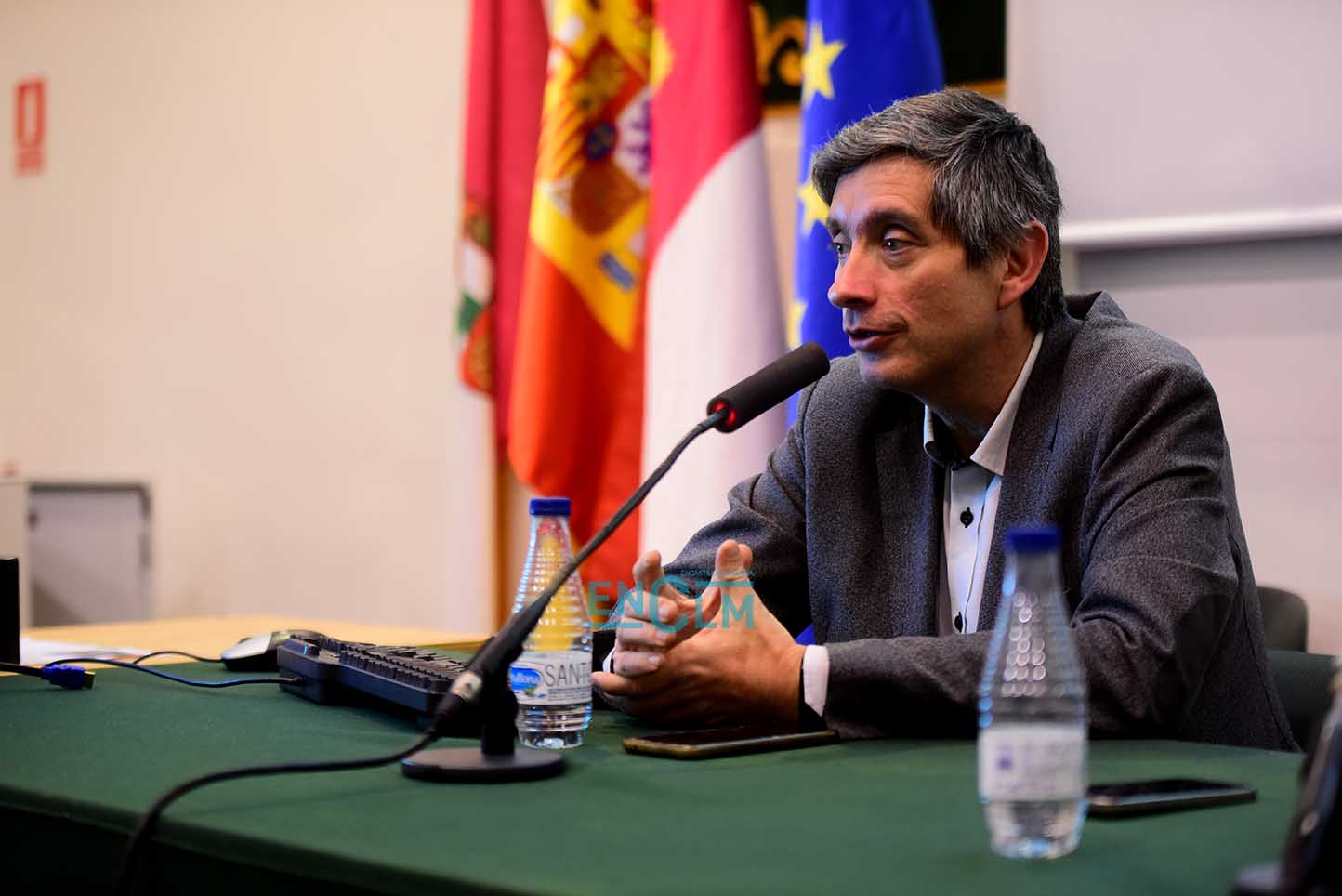 Juan Manuel Matalobos Veiga, responsable global de cultura de ciberseguridad de BBVA. Foto: Rebeca Arango.