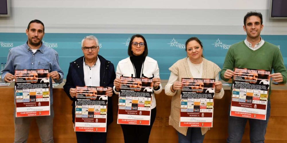Presentación del torneo Fernando Morientes, de Sonseca.