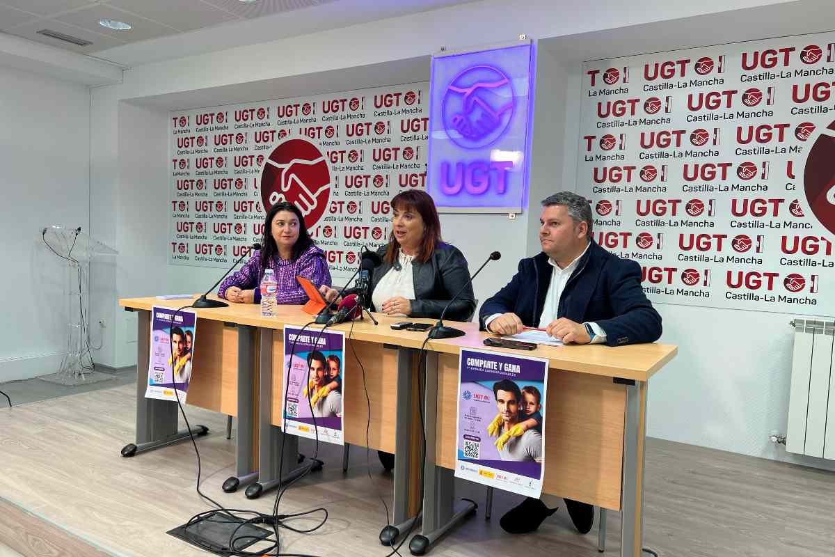 UGT CLM presenta las Jornadas "Comparte y gana".