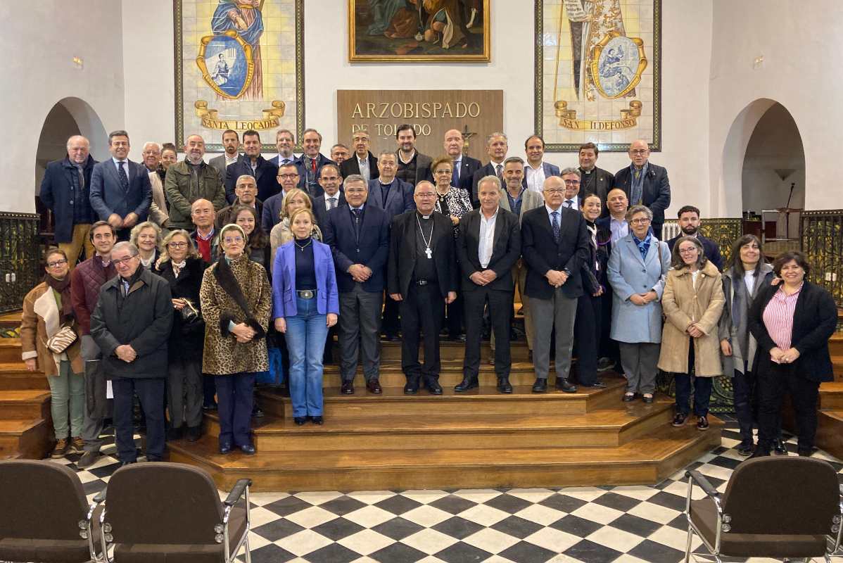 Acto de agradecimiento del Arzobispado de Toledo con las "empresas con corazón".