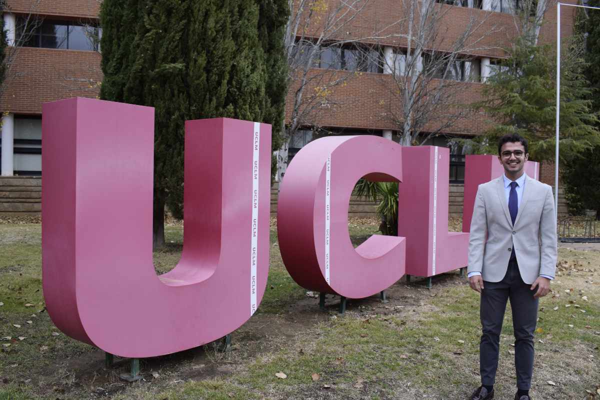 Carlos García Cano, nuevo delegado de Estudiantes de la UCLM.