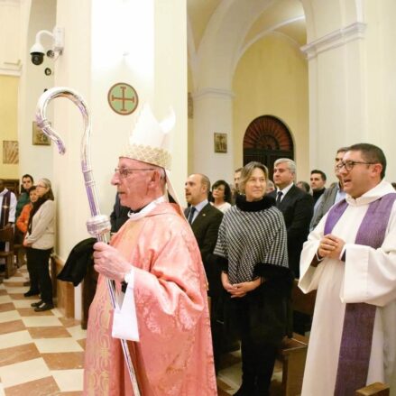 Atilano Rodríguez en su despedida como obispo de