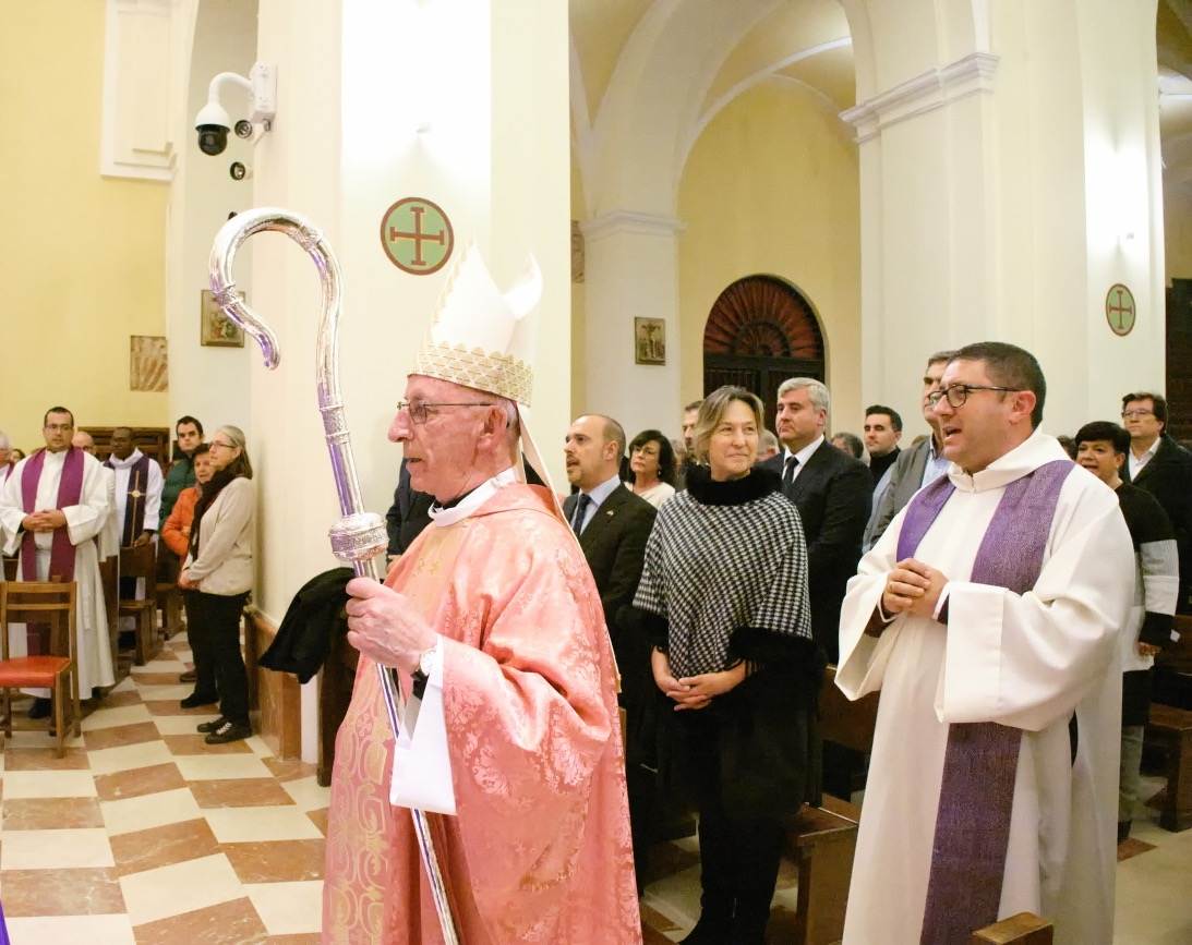Atilano Rodríguez en su despedida como obispo de