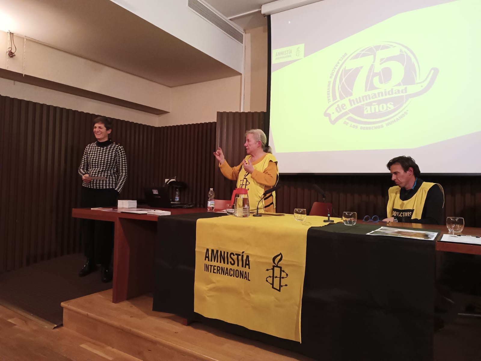 Acto Amnistía Internacional Castilla-La Mancha.