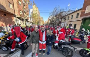 "Papanoelada Solidaria" en Talavera.