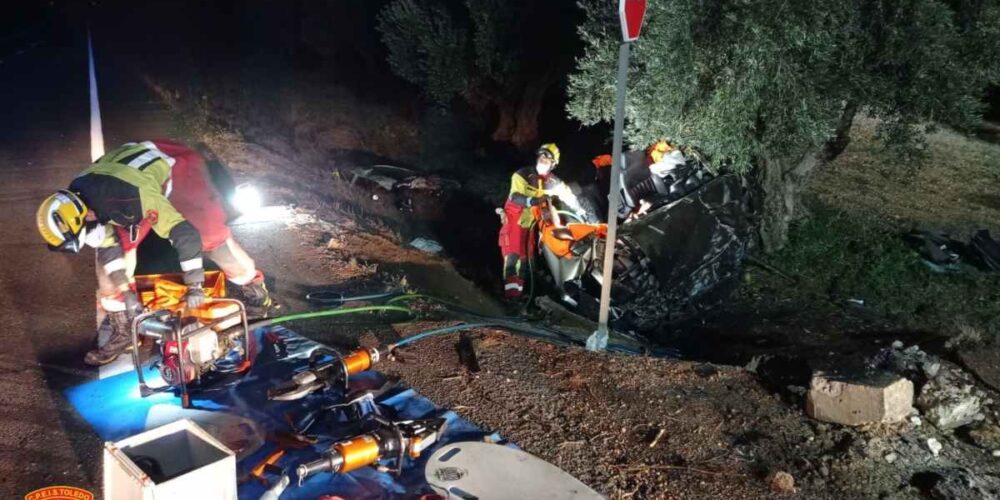 Accidente de tráfico en Mora