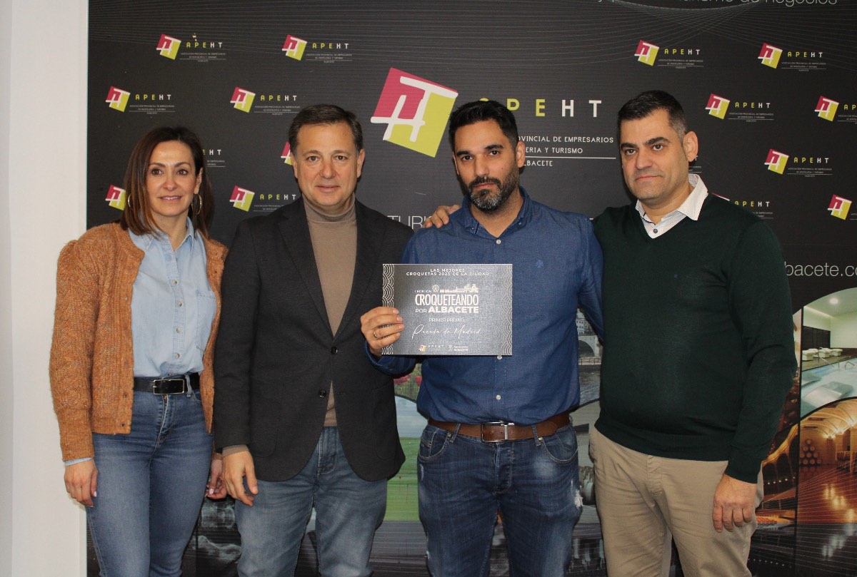 Restaurante 'Puerta de Madrid' ganador de las I Jornadas de la Croqueta de Albacete