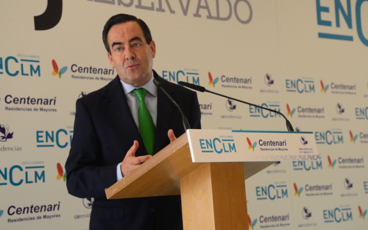 José Bono, expresidente de Castilla-La Mancha. Foto: Rebeca Arango.