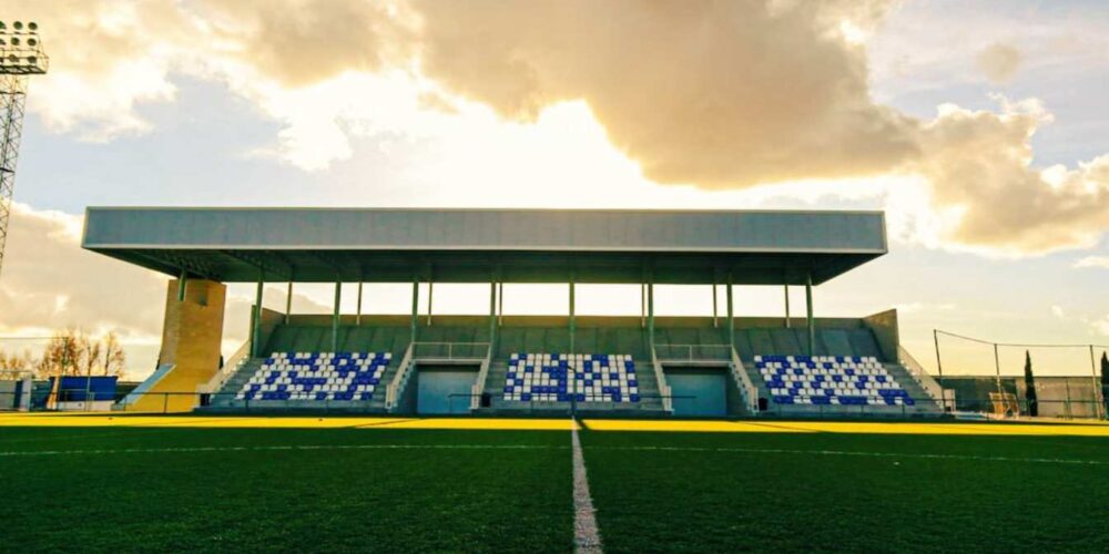 Imagen del campo de fútbol de CD Noblejas.