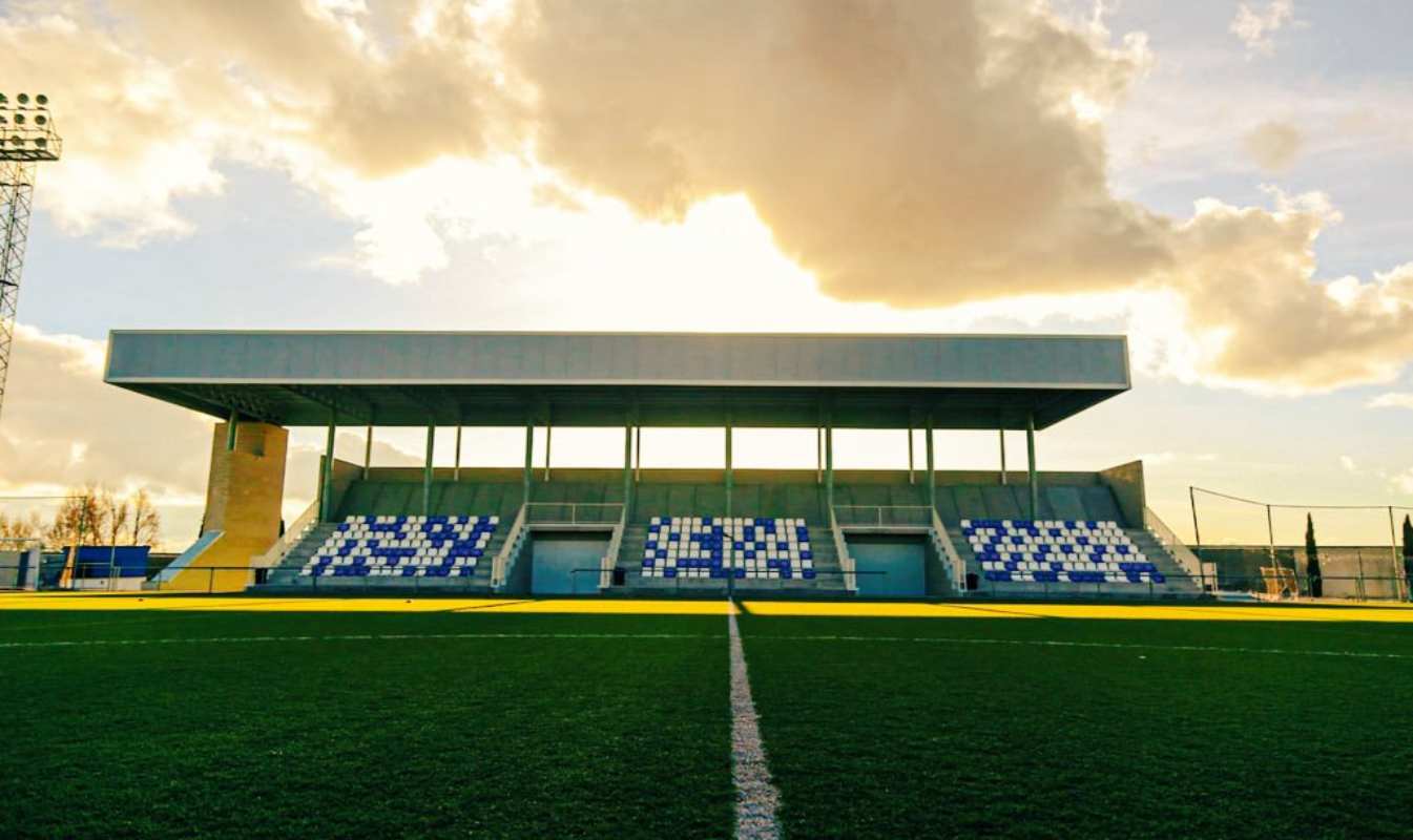Imagen del campo de fútbol de CD Noblejas.