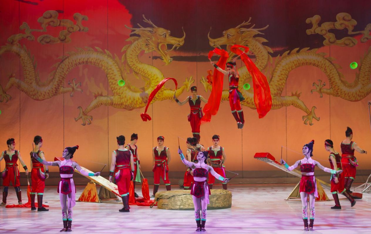 El Gran Circo Acrobático de China.