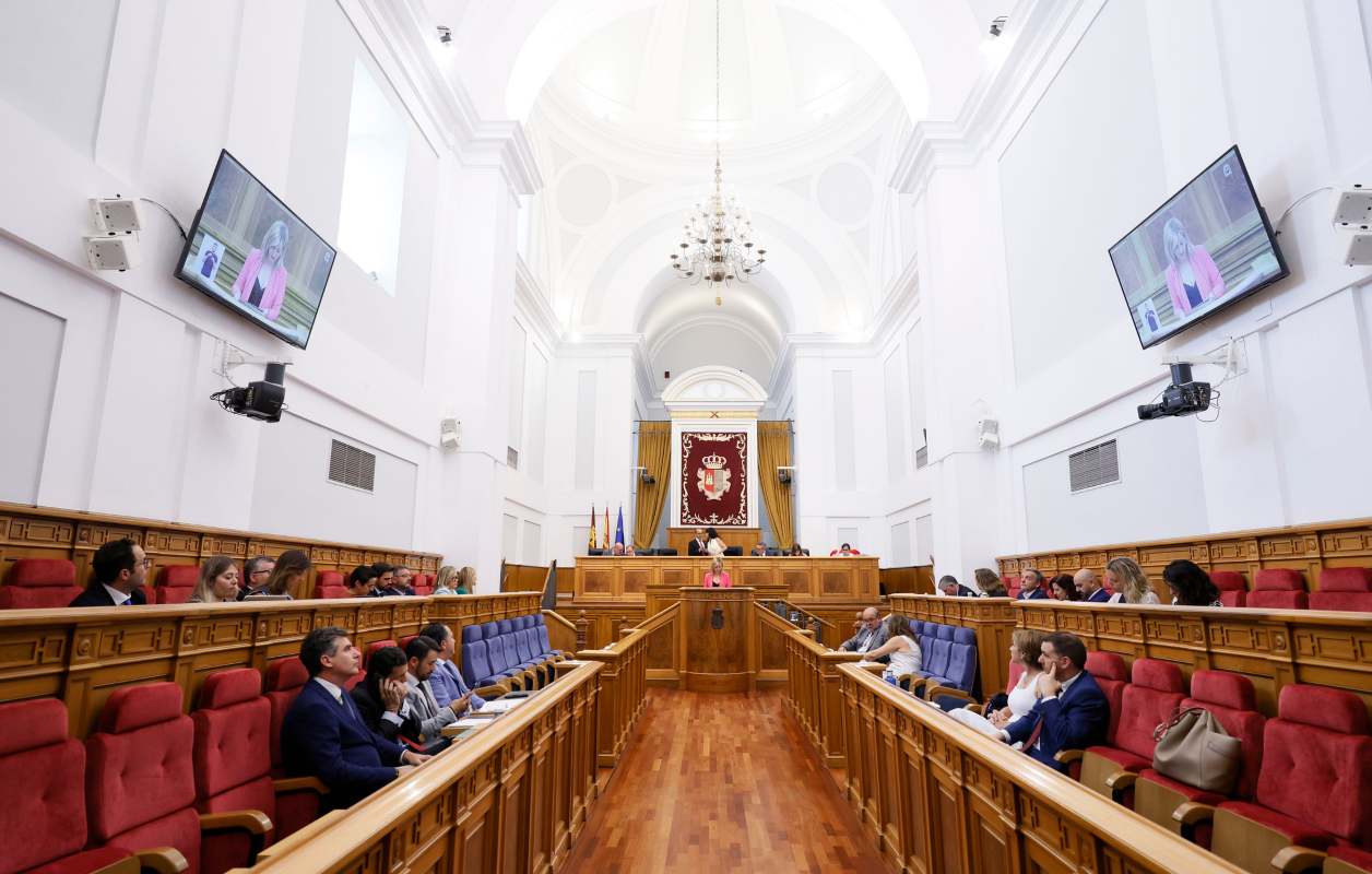 Pleno de las Cortes de Castilla-La Mancha.