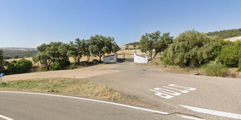 Accidente de moto en la finca "Las Cumbres" de Villarejo de Montalbán. Foto: Google Maps.