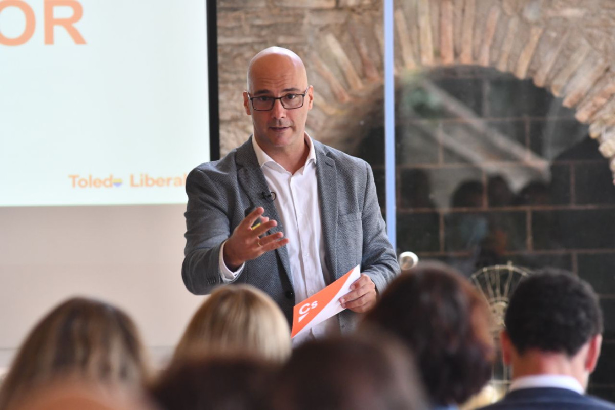 Luis Meroño, coordinador de Ciudadanos en la provincia de Toledo.