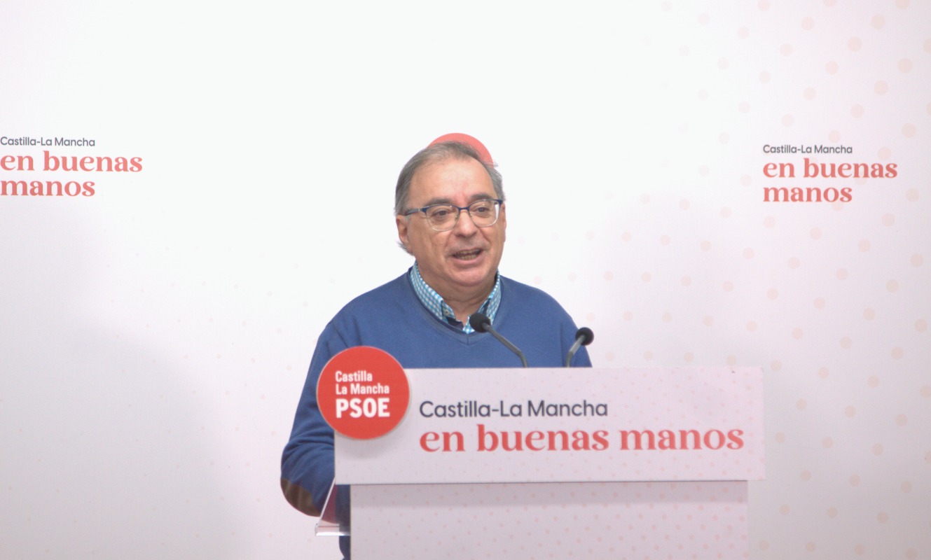 El diputado del Grupo Socialista en las Cortes de Castilla-La Mancha, Fernando Mora.