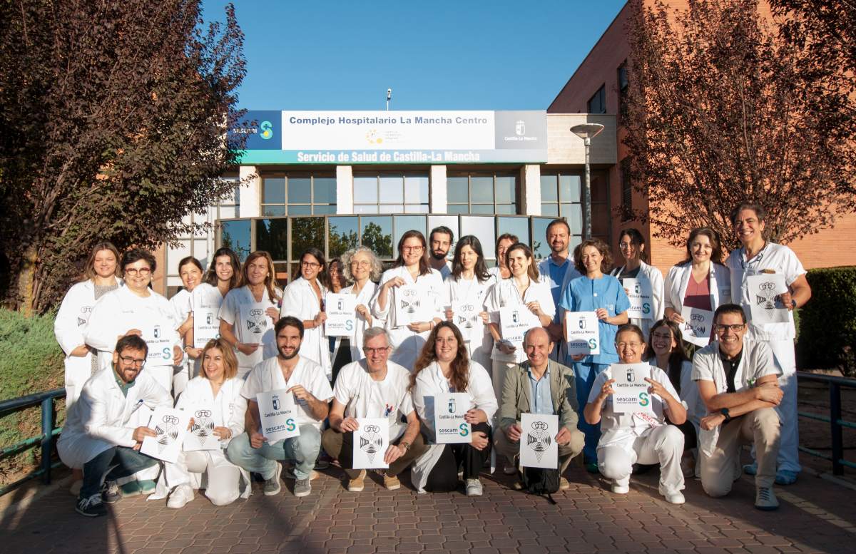 Equipo de Oftalmología del Hospital Mancha Centro.