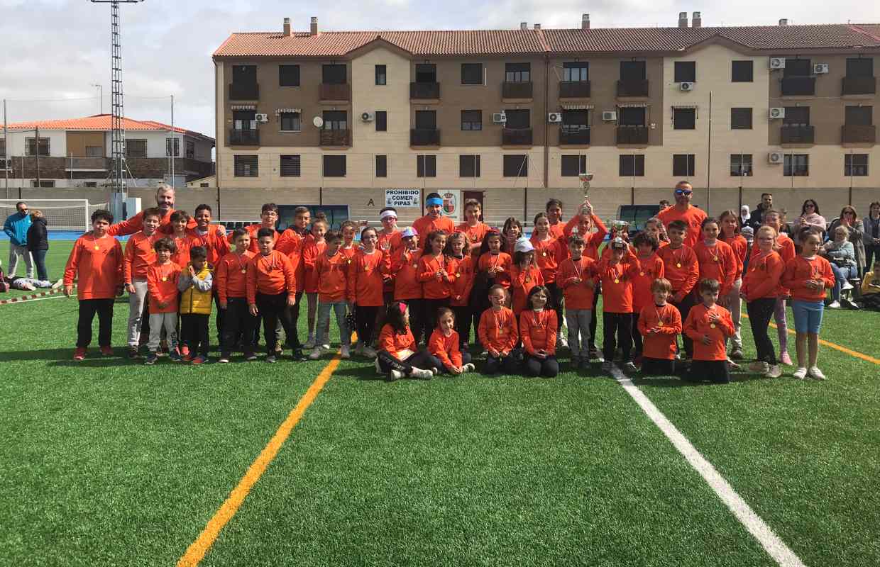 El CEIP Santa Marina tiene un equipo de orientación que ha sido campeón provincial. Foto: CEIP Santa Marina.