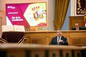 El presidente de Castilla-La Mancha, Emiliano García-Page. Foto: Rebeca Arango.