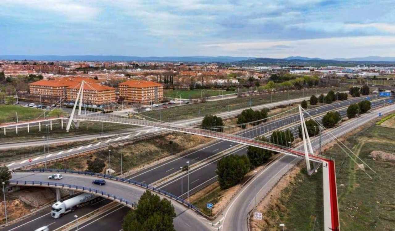 Así será la pasarela entre Ciudad Real y Miguelturra.