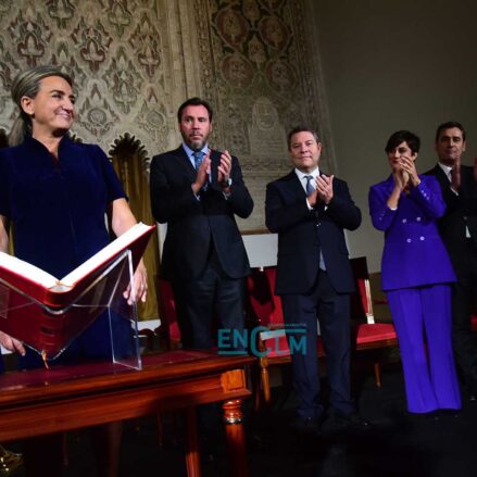 La nueva delegada del Gobierno en Castilla-La Mancha, Milagros Tolón. Foto: Rebeca Arango.