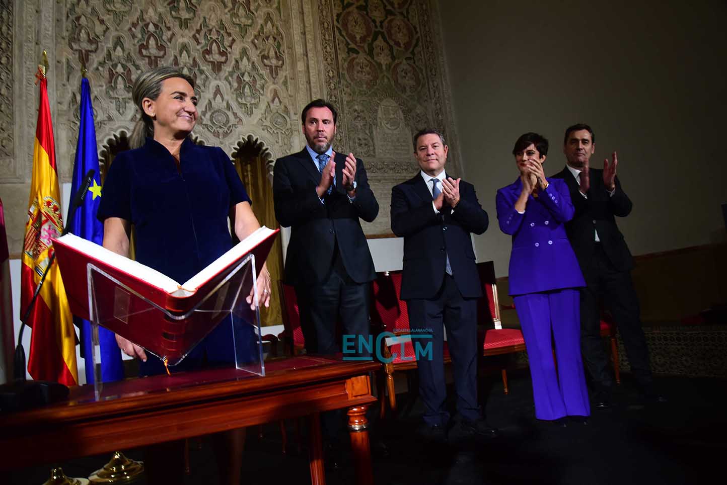 La nueva delegada del Gobierno en Castilla-La Mancha, Milagros Tolón. Foto: Rebeca Arango.