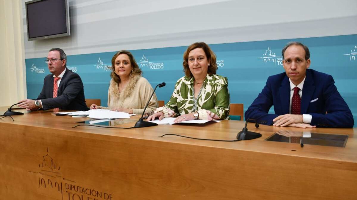 Juan Carlos Sánchez, Soledad de Frutos, Conchi Cedillo y Daniel Ariel.