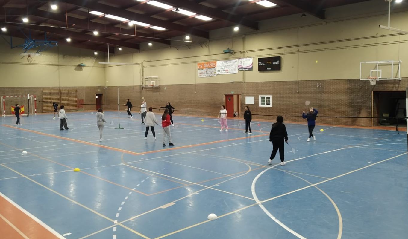 Un recreo activo en el IES Bonifacio Sotos, de Casas Ibáñez (Albacete). Foto: IES Bonifacio Sotos.