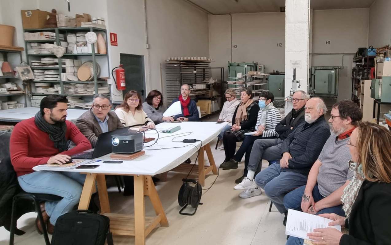 Reunión del PES de Talavera con Tierras de Cerámica.