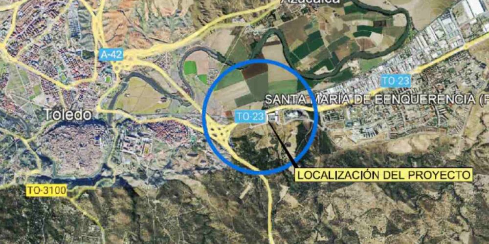 Imagen de la ubicación del tercer carril. Ministerio de Transportes y Movilidad Sostenible.