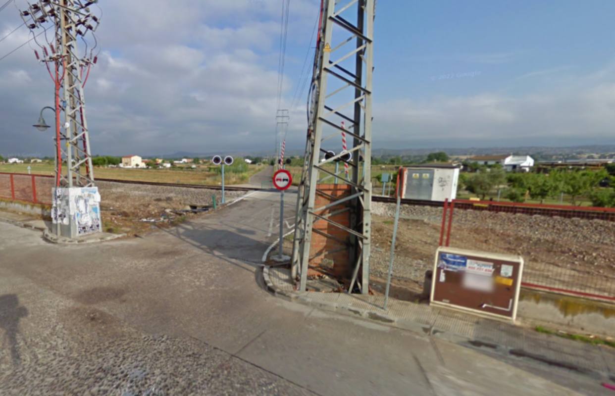 Imagen del lugar del accidente, en la calle Alfonso XI de Talavera. Google Maps.