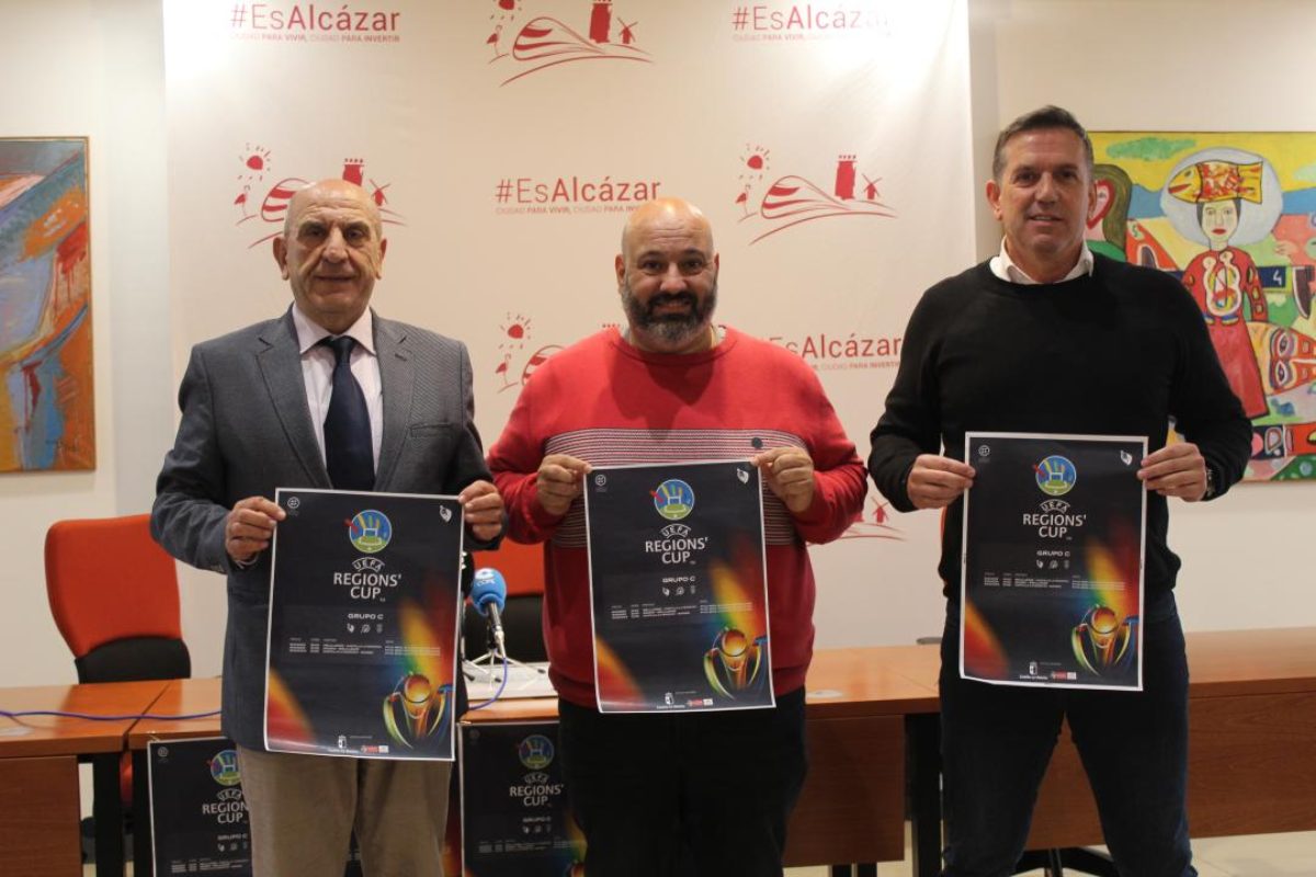 Presentación de la primera fase de la Copa de la UEFA de las Regiones.