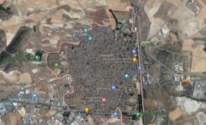 Hallan el cuerpo de una mujer medio calcinado en Villacañas (Toledo). Imagen: Google Maps.