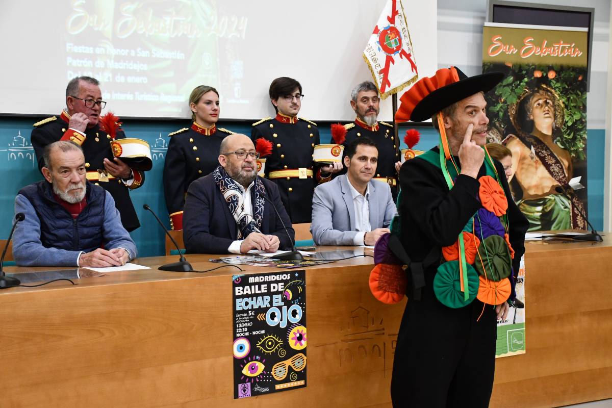 Presentación de la Fiesta de San Sebastián en Madridejos.