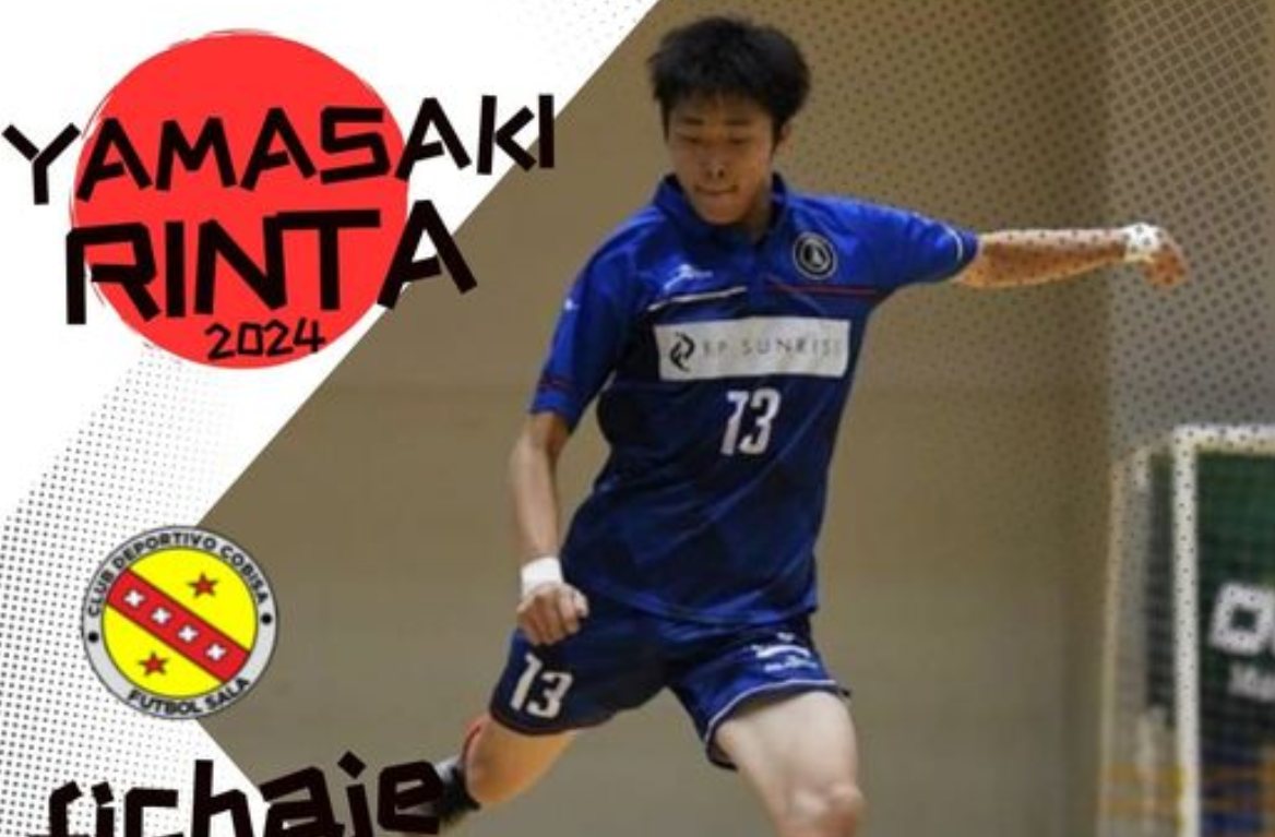 Rinta ya es jugador del Cobisa Futsal. Foto: Cobisa Futsal.