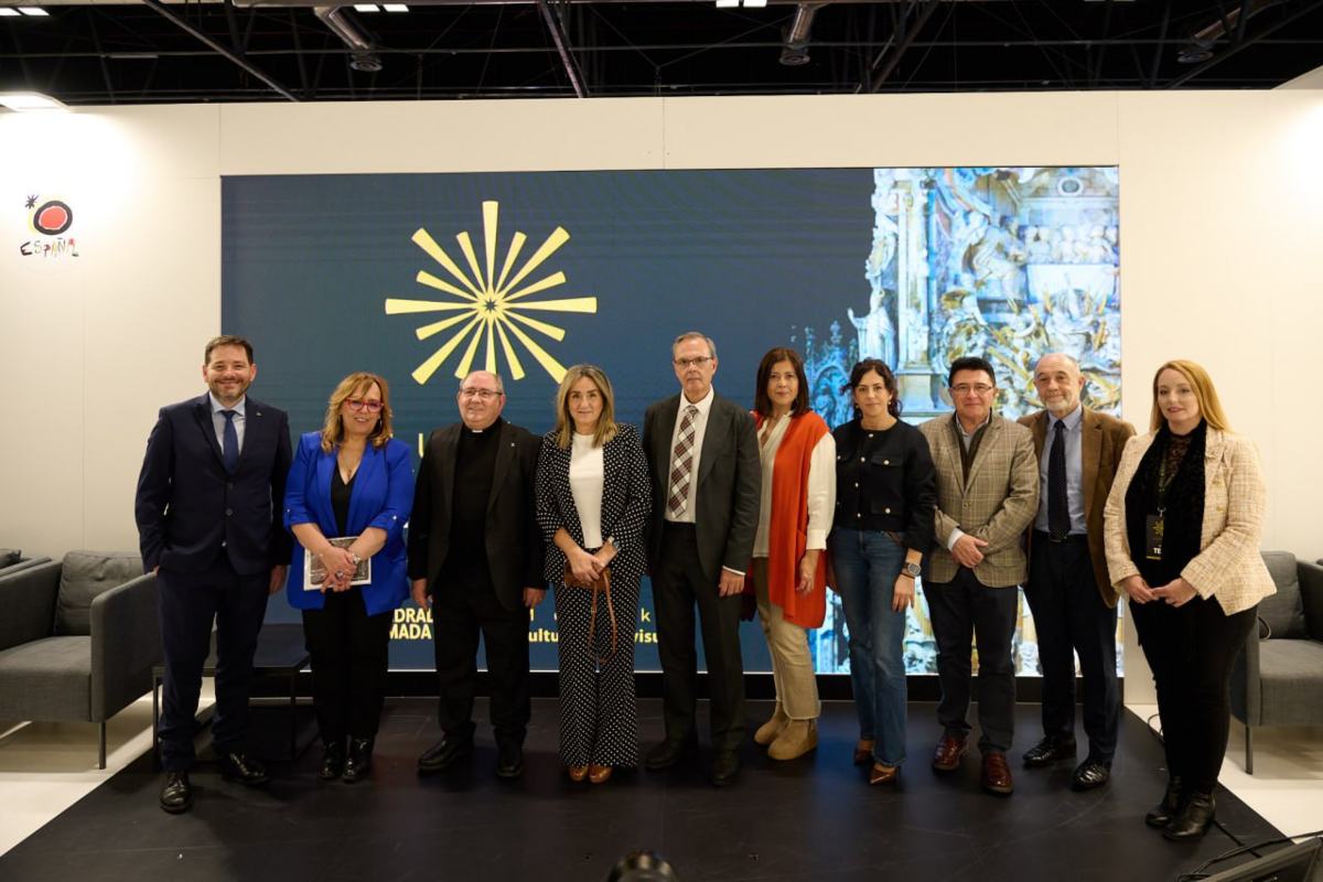 Presentación del espectáculo de luz y sonido "Lumina" que ofrece la Catedral de Toledo.