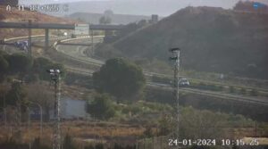 Corte de la autovía A-31 a su paso por Chinchilla