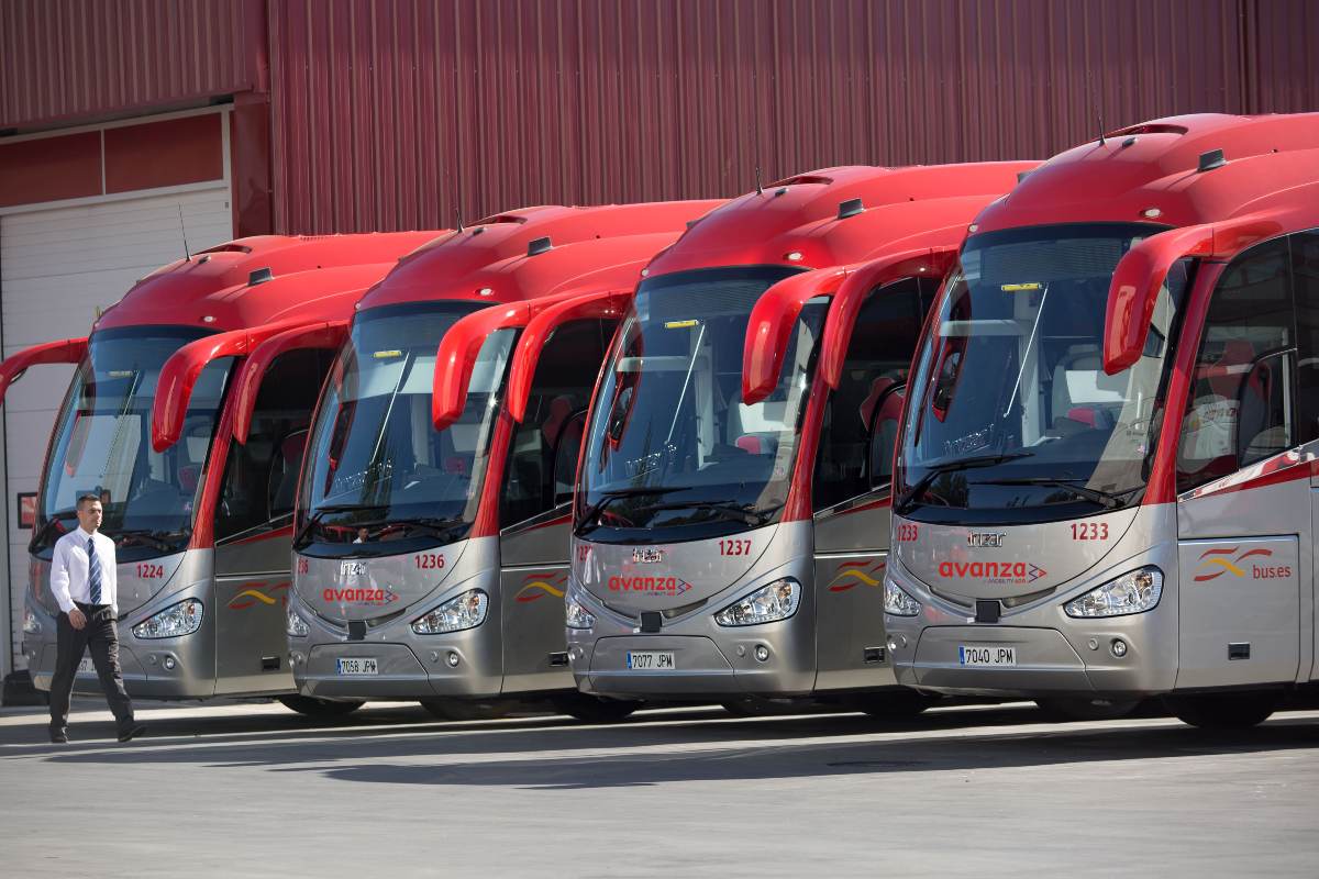 Huelga de servicios mínimos en la empresa Avanza que afecta a usuarios de Toledo. Foto: Avanza.