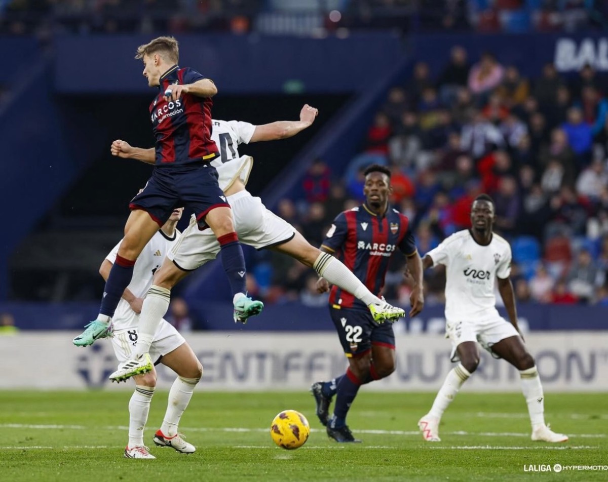 Encuentro de la Jornada 22 entre Levante y Albacete (3-2) Imagen LaLiga Hypermotion