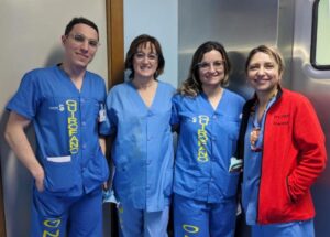 Profesionales sanitarios que han realizado la intervención en Albacete