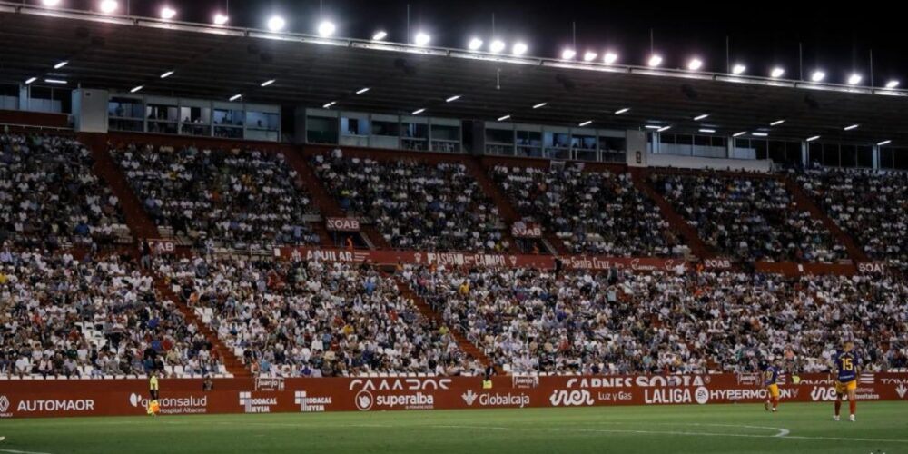 Estadio Carlos Belmonte. Imagen: Albacete Balompié