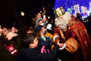 Imagen de una cabalgata de Reyes en Castilla-La Mancha.