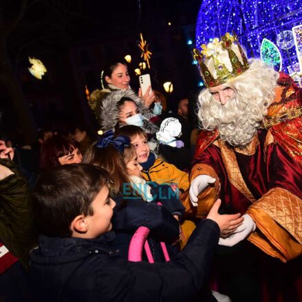 Imagen de una cabalgata de Reyes en Castilla-La Mancha.