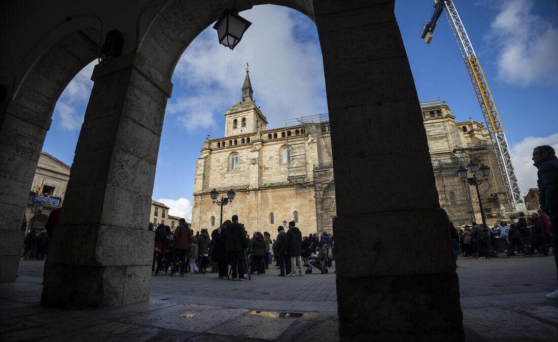 Una joya arquitectónica conocida como la "Catedral de La Mancha". Foto: Ángeles Visdómine / EFE.