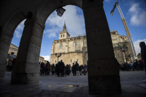 Una joya arquitectónica conocida como la "Catedral de La Mancha". Foto: Ángeles Visdómine / EFE.