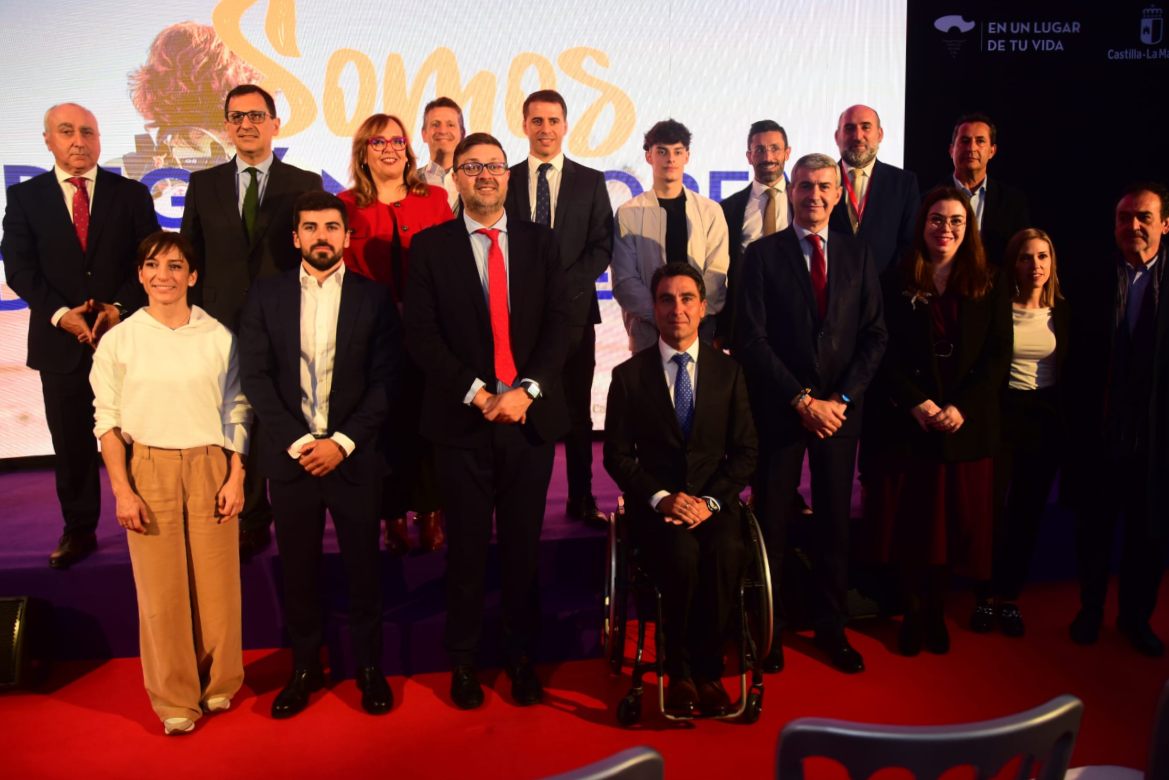 Presentación de Castilla-La Mancha como Región Europea del Deporte. Imagen: Rebeca Arango.