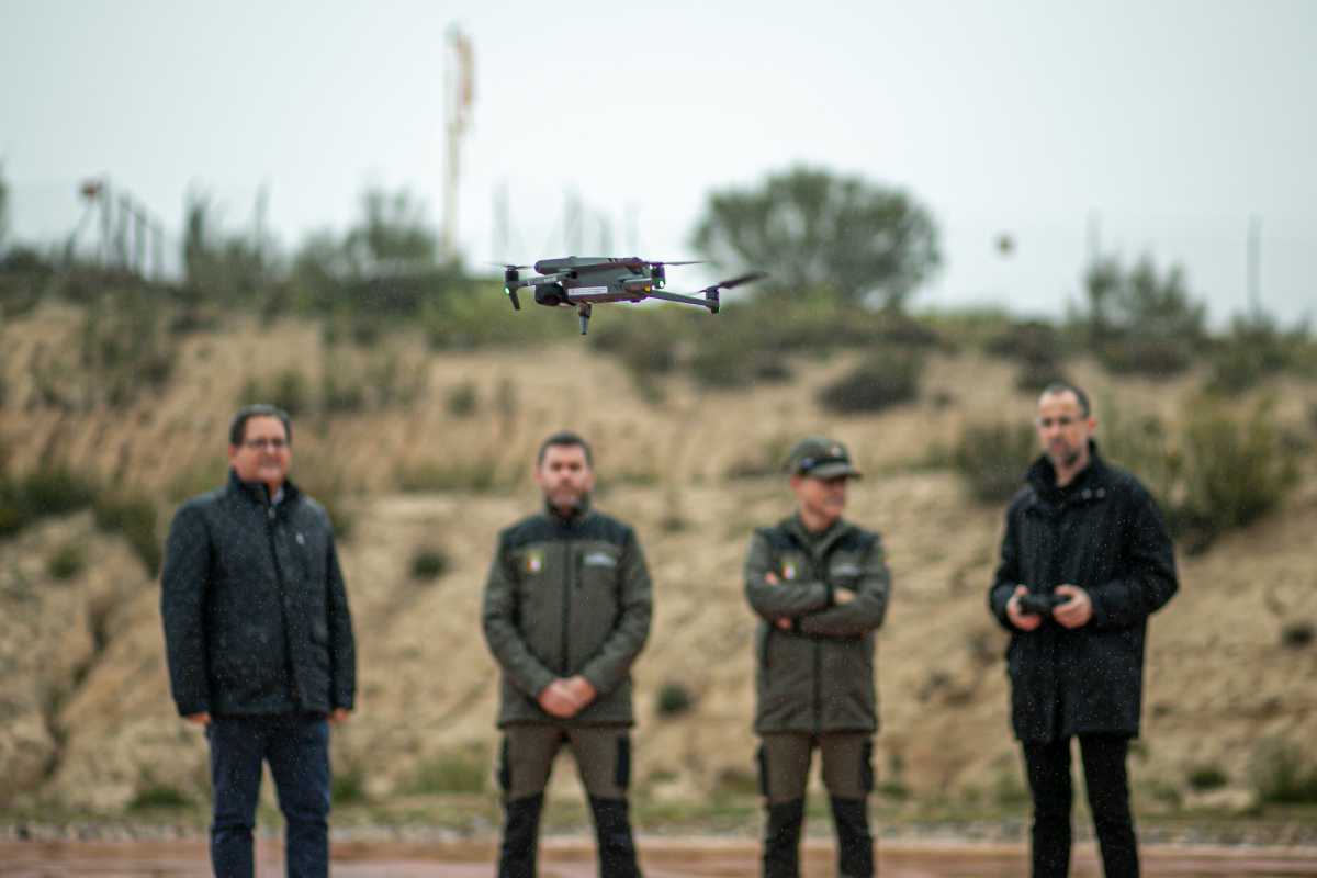 Imagen del dron que tendrán los Agentes Medioambientales de Castilla-La Mancha.